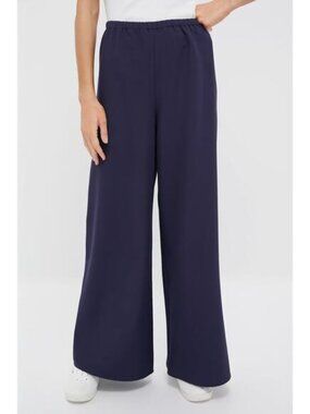 Pomander Place NWT Sienna Wide Leg Pant in Navy size Medium (M)